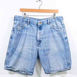 Wrangler Denim Jean Shorts Jorts 36 Y2K Streetwear Skate